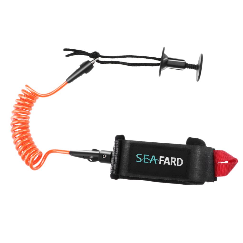 Surfboard Leash - Wygodna, wyściełana opaska na nadgarstek do