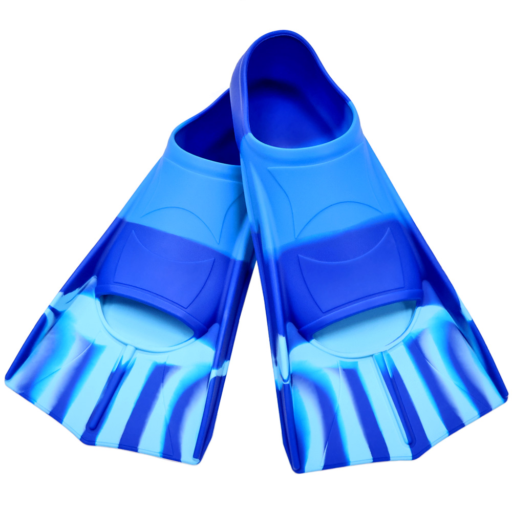 Flippers Swimming - Silikonowe płetwy pływackie, krótkie płetwy typu