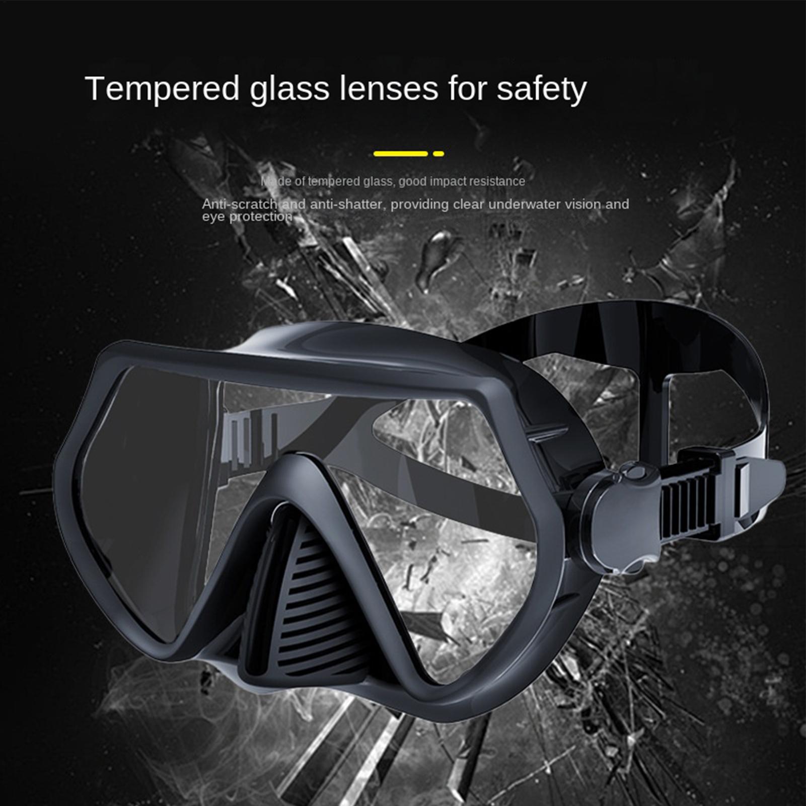 Goggles Swim - Okulary do nurkowania dla dorosłych, zapewniające