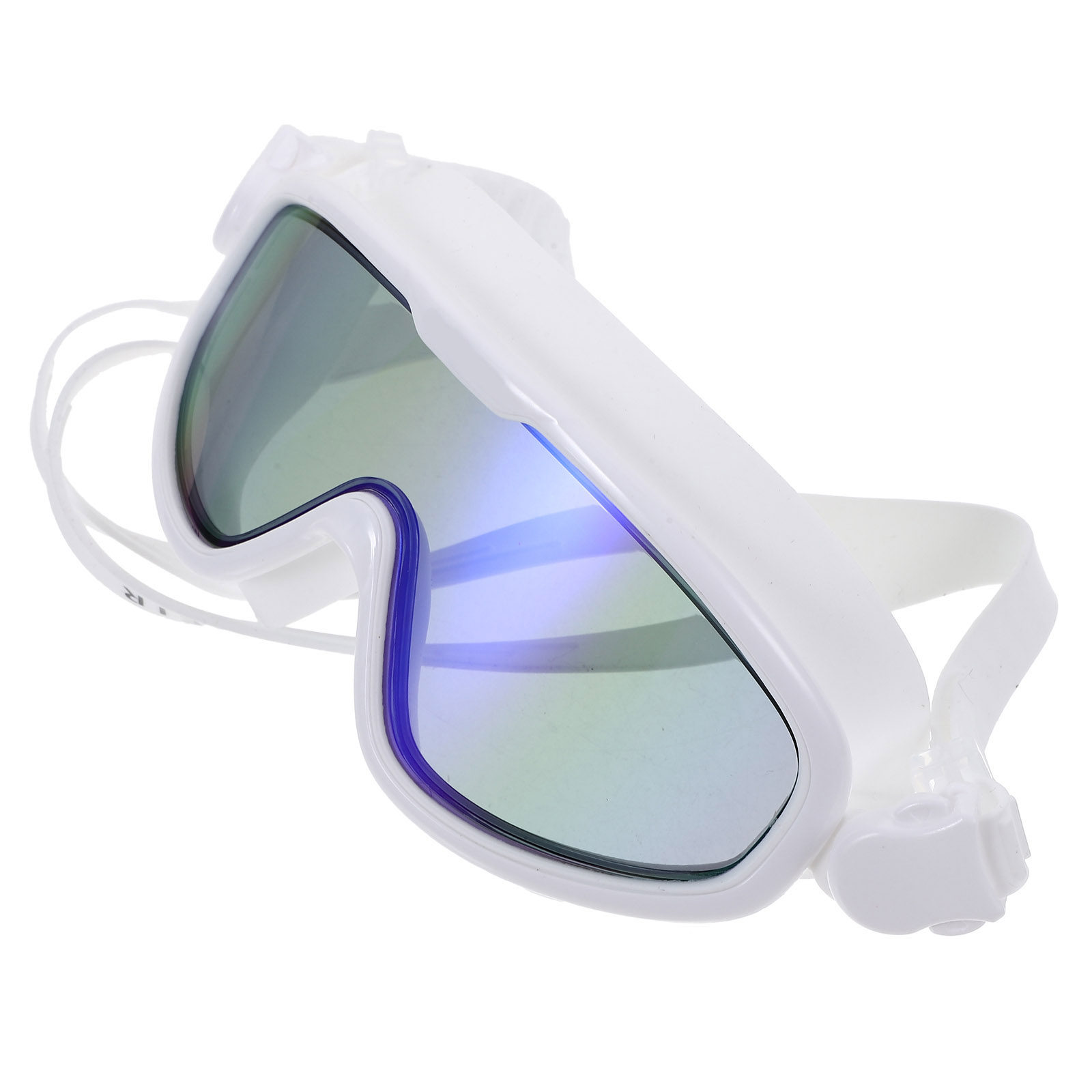 Białe, wodoodporne okulary do  – Goggles Swim recenzja i cena