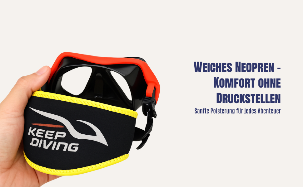 Pokrowiec na pasek maski do nu – Diving Mask recenzja i cena