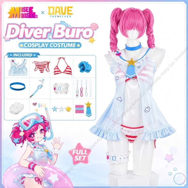 Kostium do cosplayu Diver Buro – Snorkel Set recenzja i cena