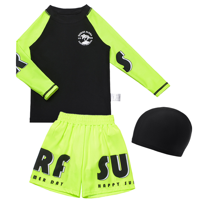 3-częściowy zestaw kąpielowy d – Rash Guard recenzja i cena