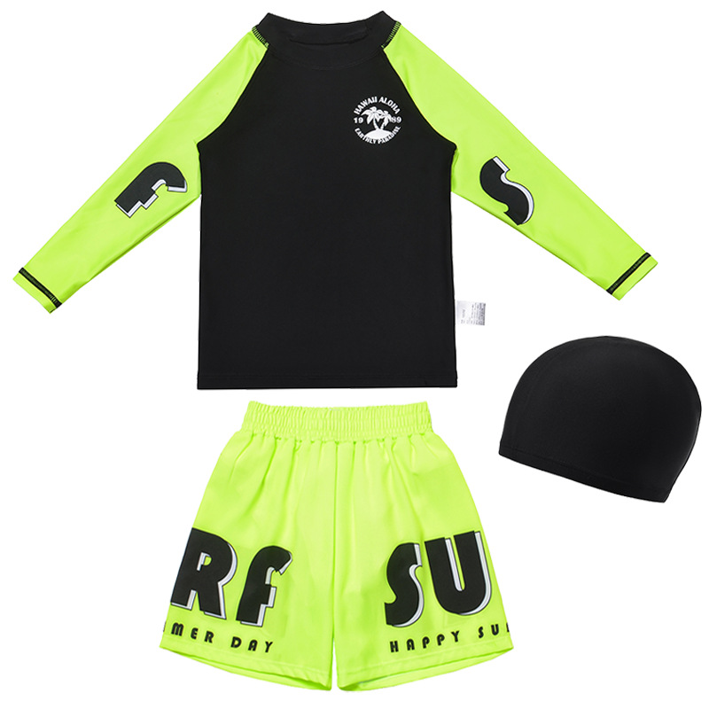 3-częściowy zestaw kąpielowy d – Rash Guard recenzja i cena