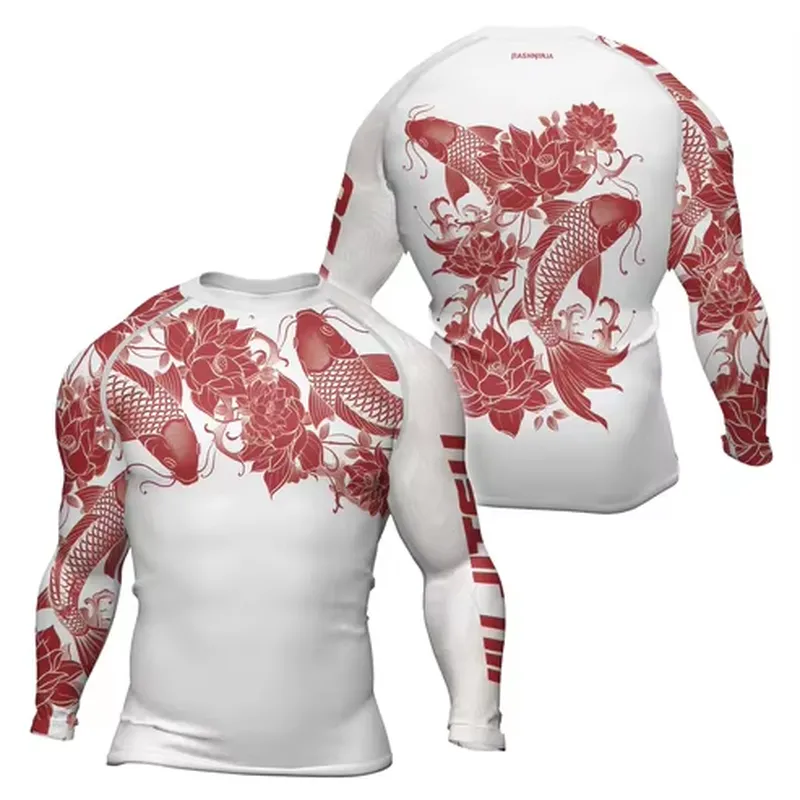 Męska koszulka kompresyjna z d – Rash Guard recenzja i cena