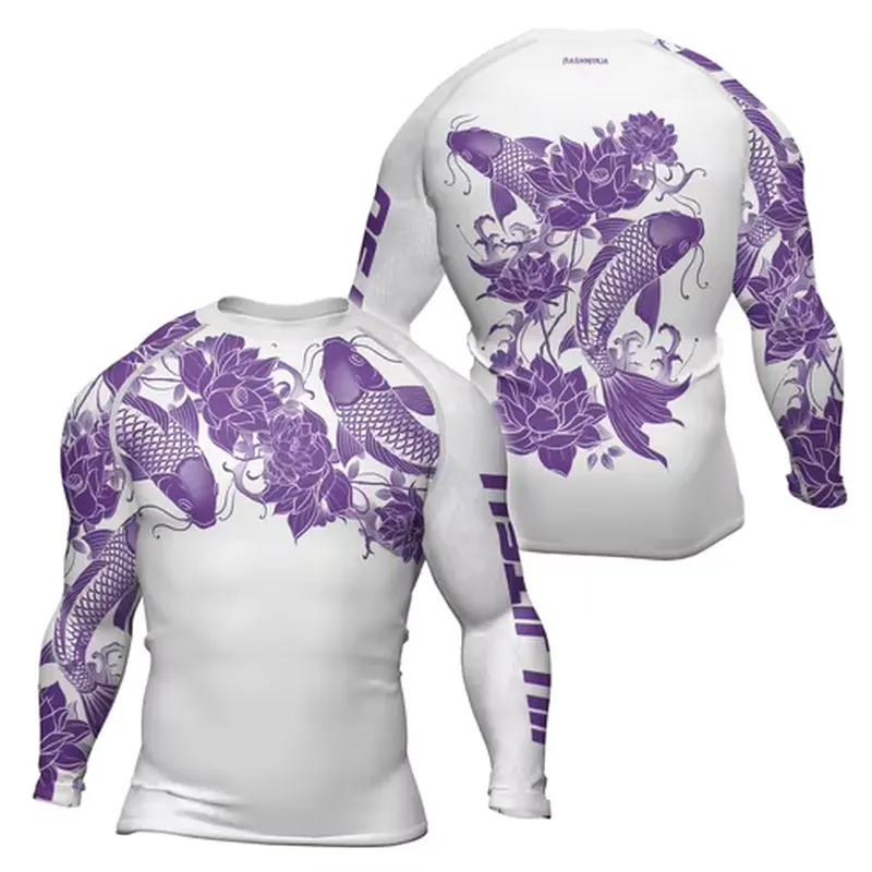 Męska koszulka kompresyjna z d – Rash Guard recenzja i cena